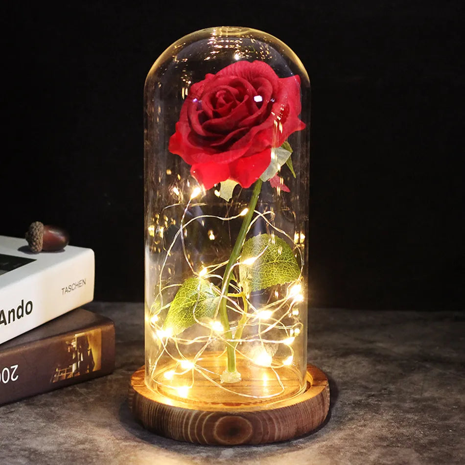 Cosy Eternal Rose Decor Lamp