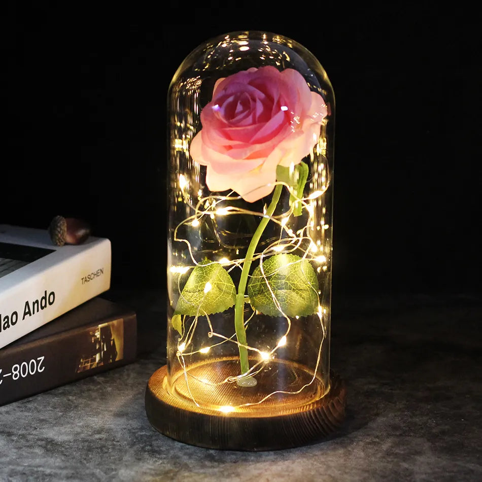 Cosy Eternal Rose Decor Lamp