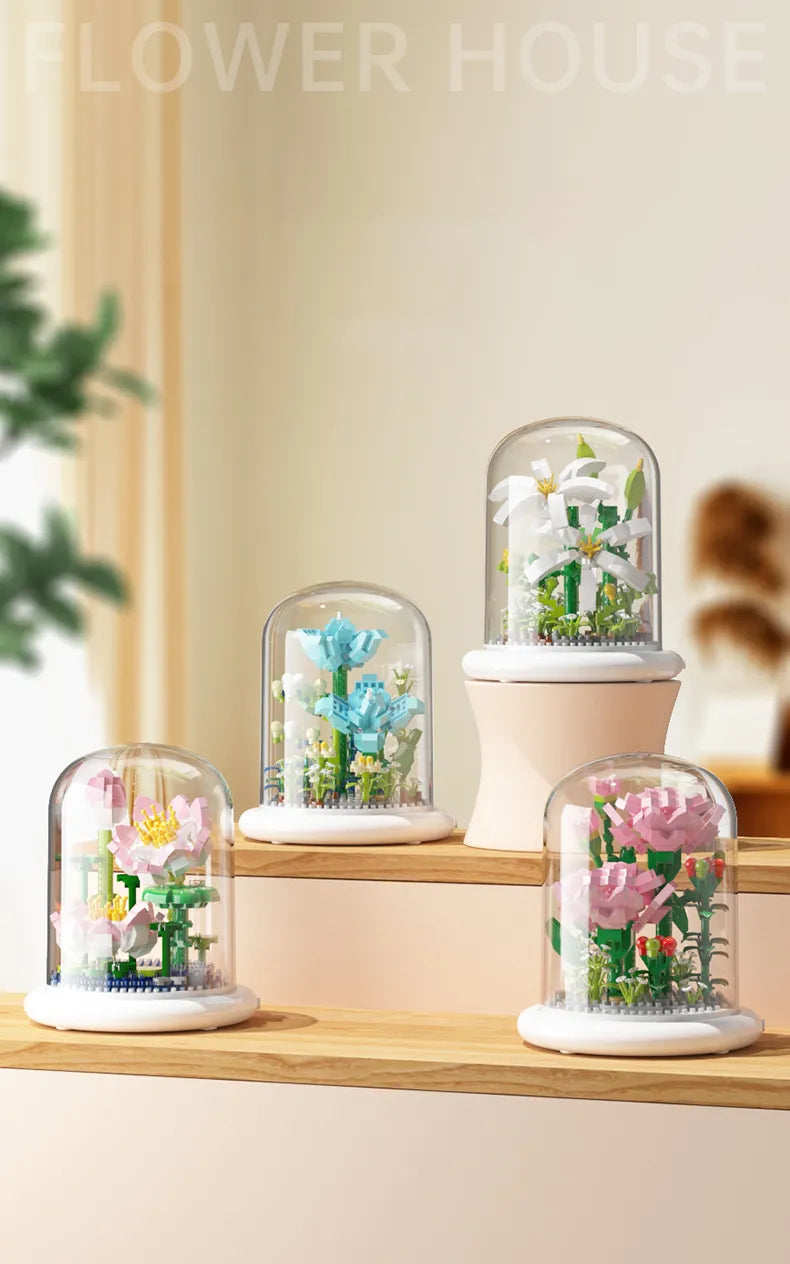 Cosy Blooms Eternal Bouquet Building Set