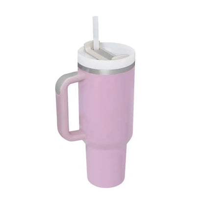 CosySip Tumbler with Straw & Handle