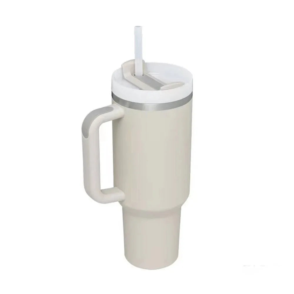 CosySip Tumbler with Straw & Handle