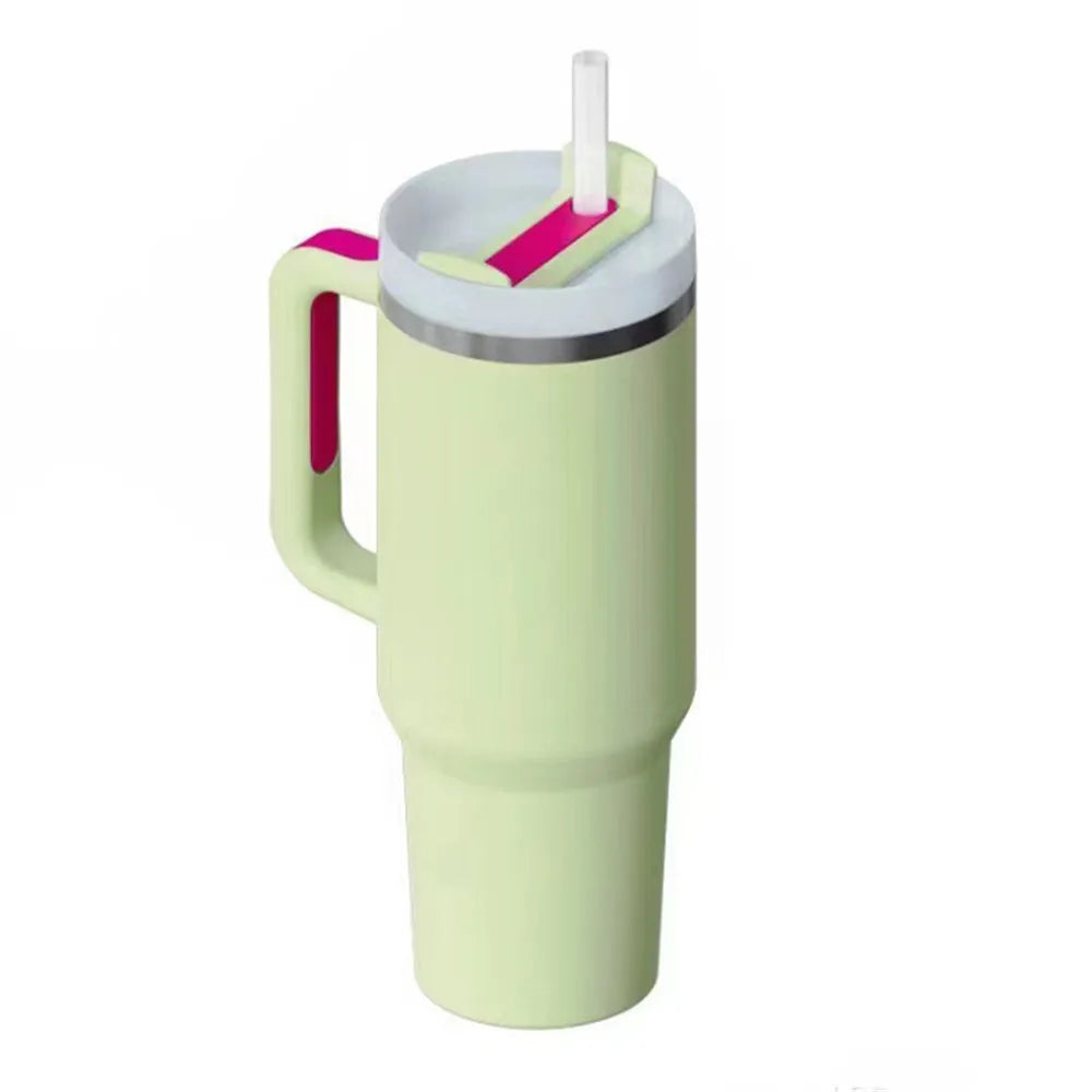 CosySip Tumbler with Straw & Handle