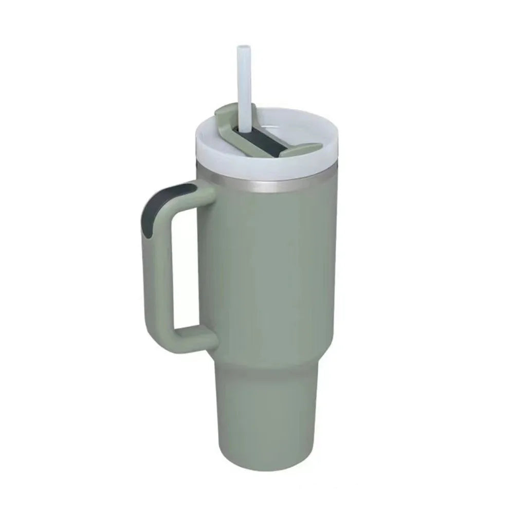 CosySip Tumbler with Straw & Handle