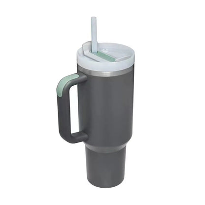 CosySip Tumbler with Straw & Handle