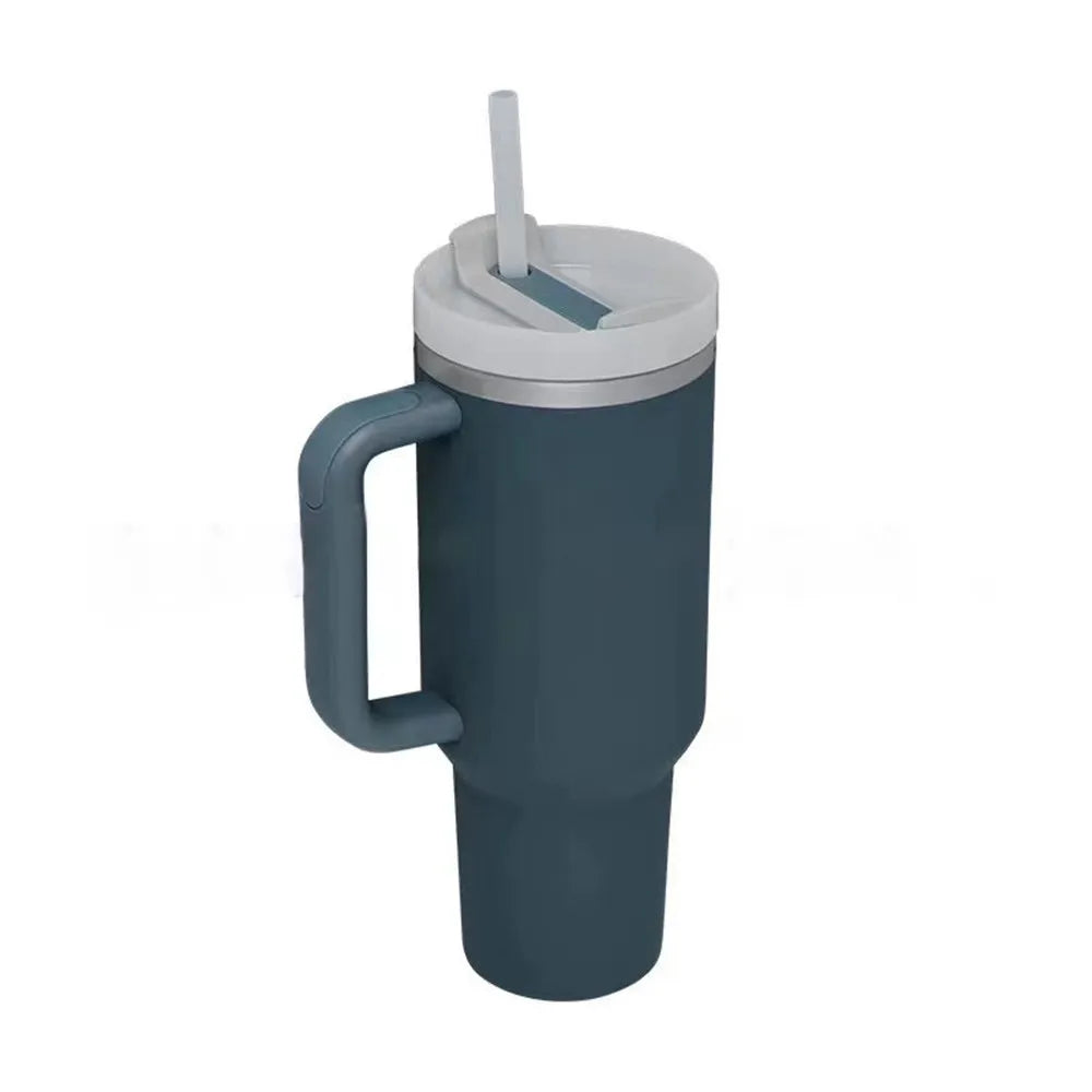 CosySip Tumbler with Straw & Handle